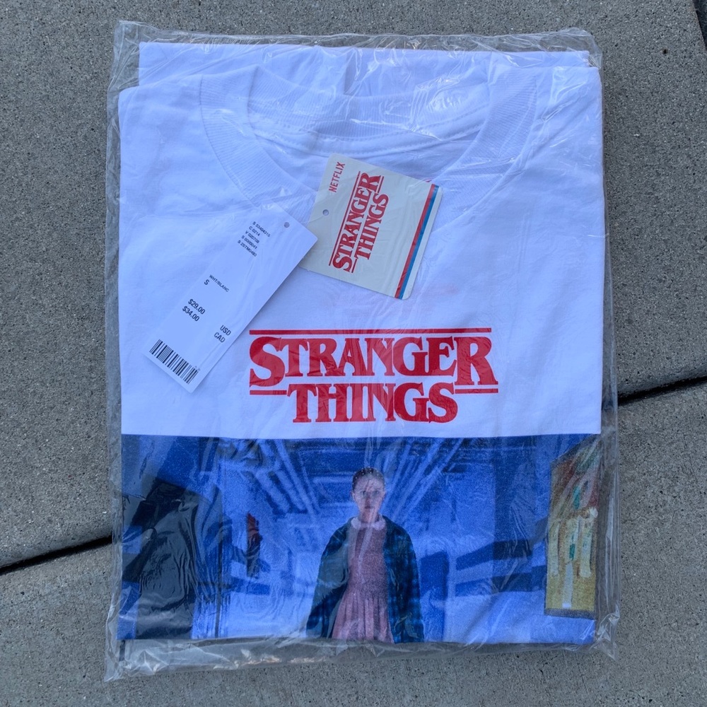 Stranger Things White Tee